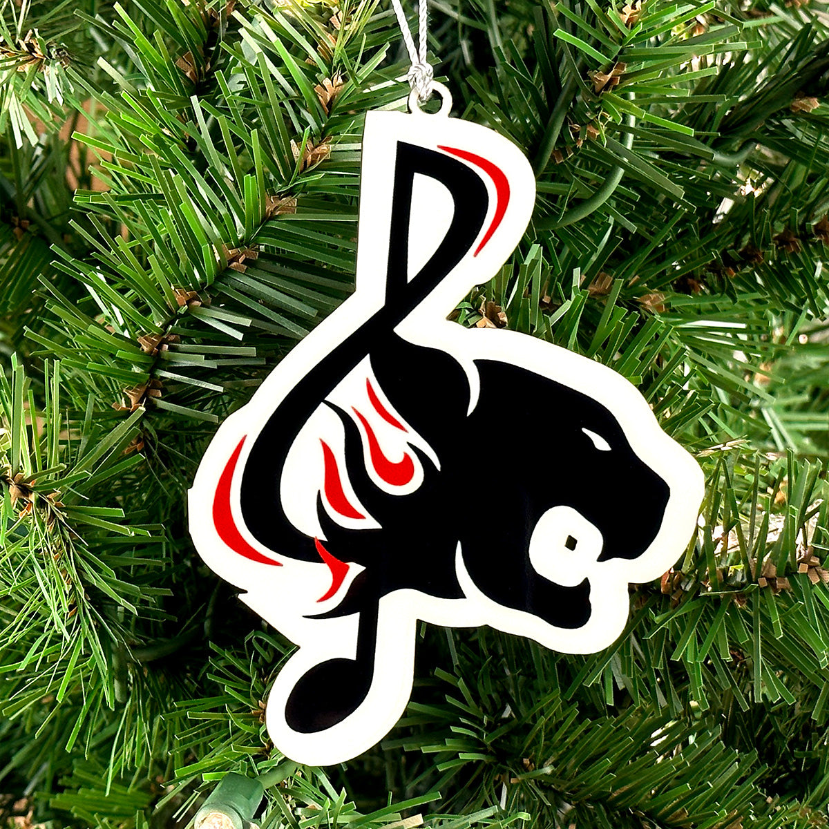 Alexander High School Treble Clef Ornament