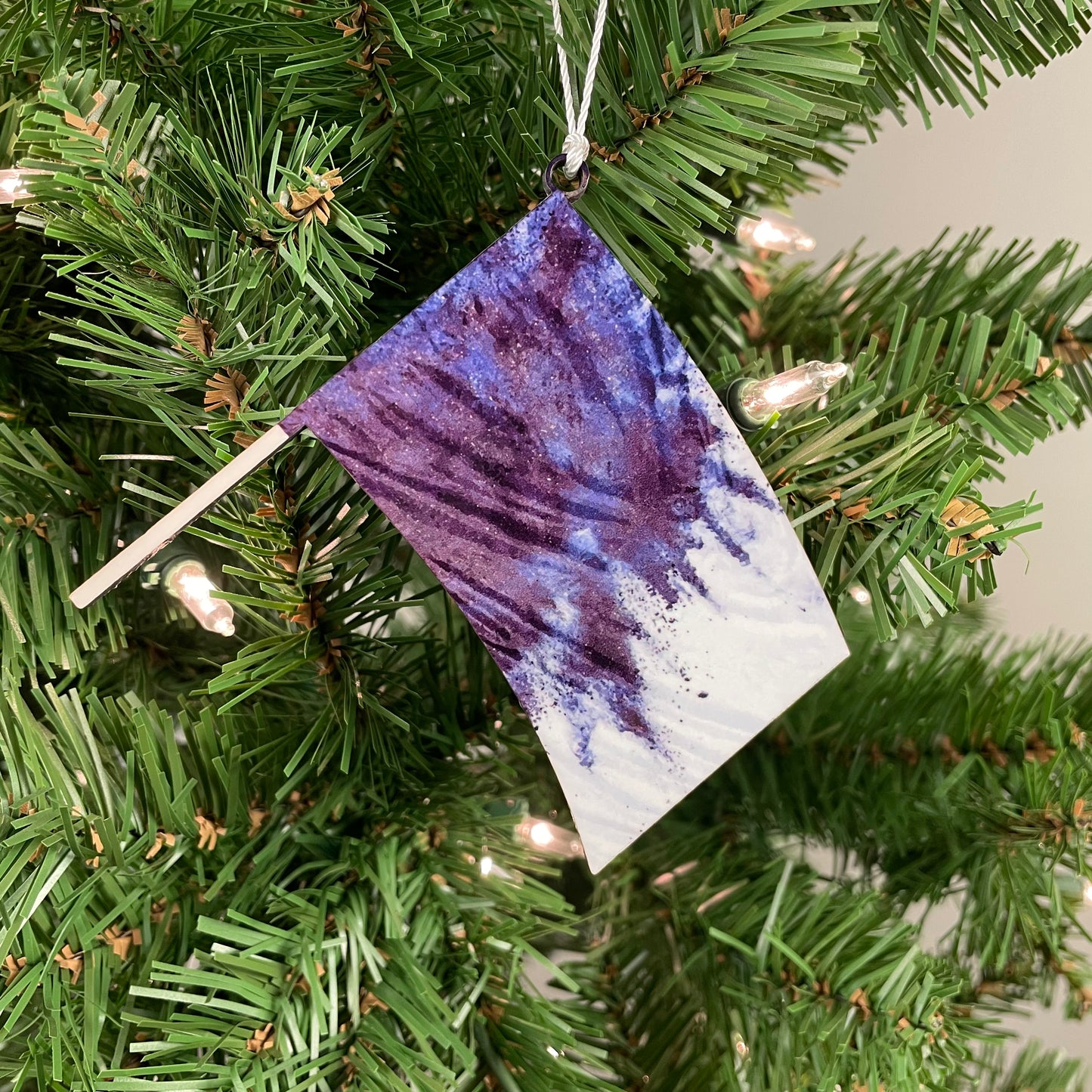 East Coweta Black Flag Ornament