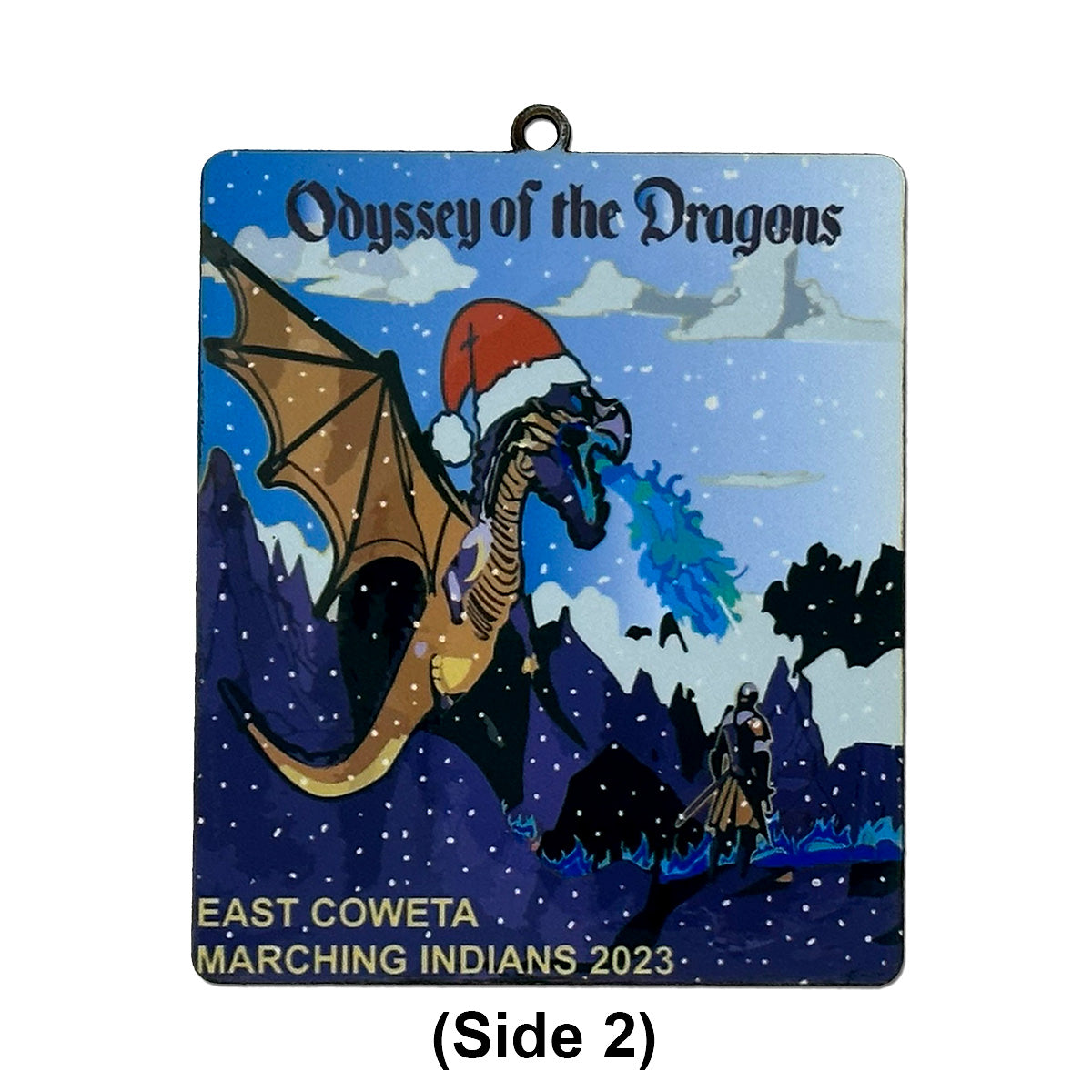 East Coweta "Odyssey of the Dragons" 2023 Ornament