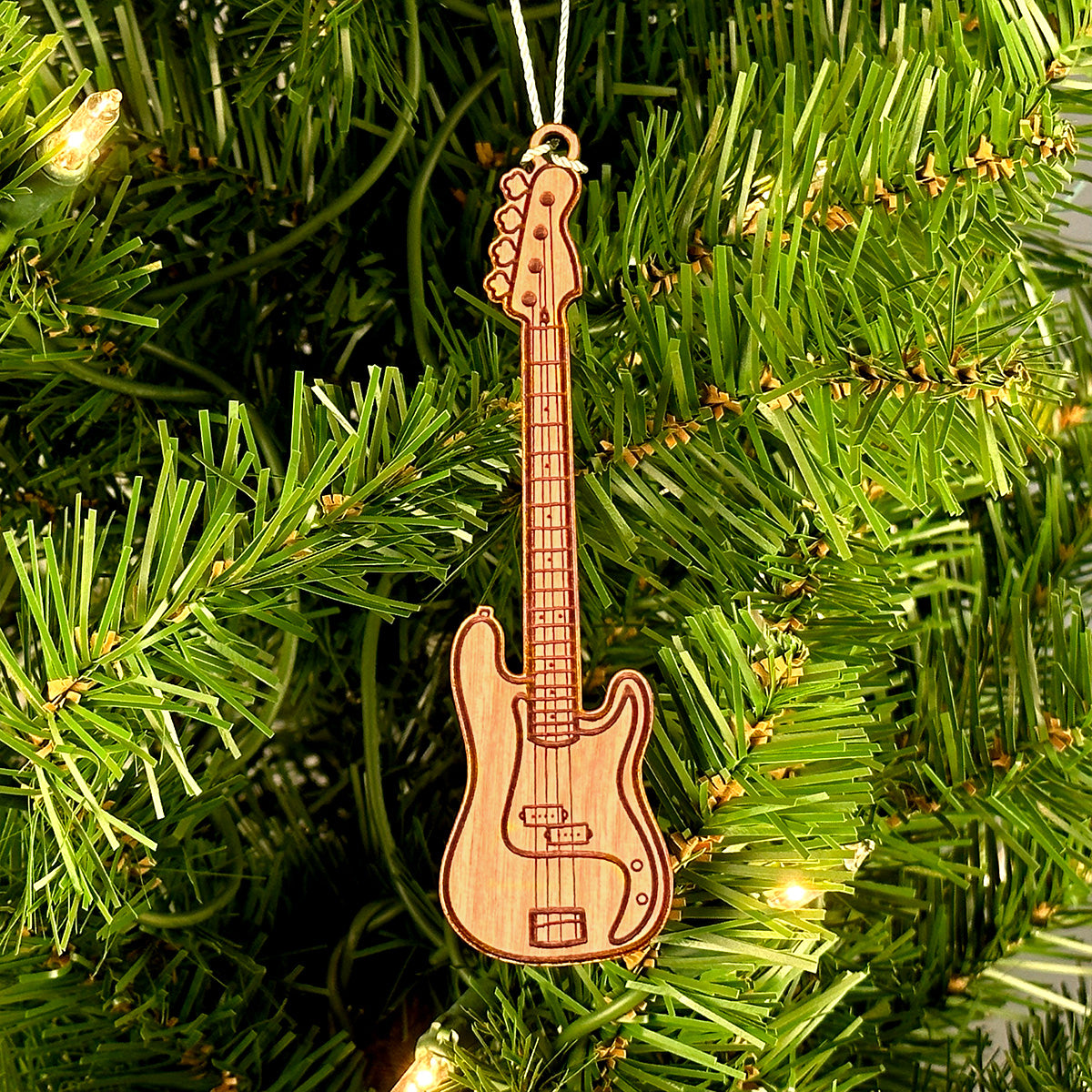 Bass Guitar Ornament