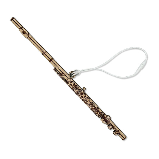 flute marching band ornament