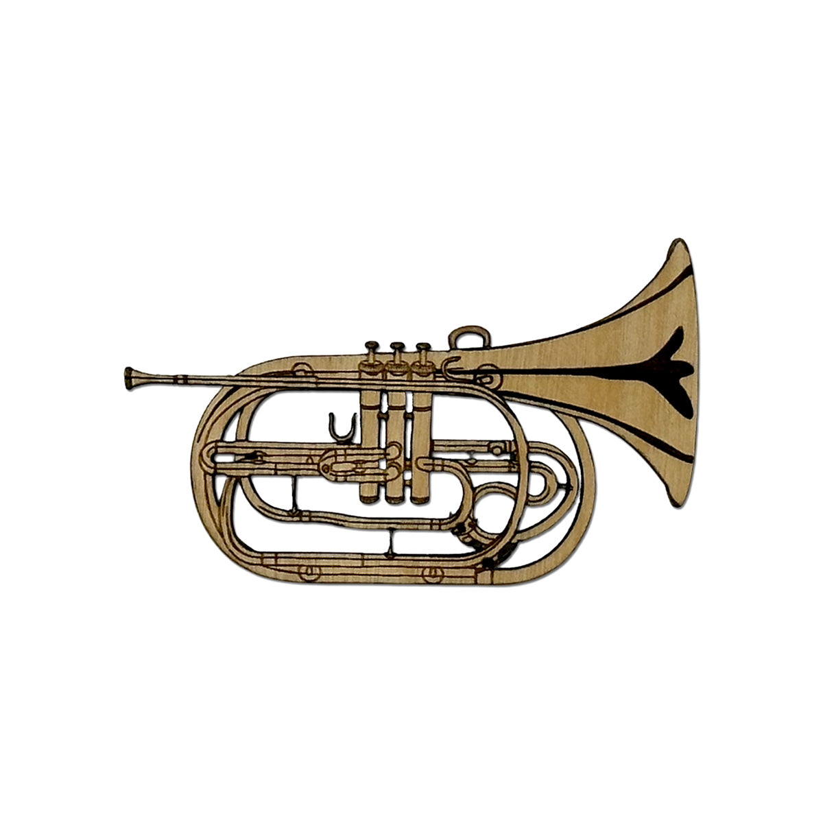 Marching French Horn Ornament