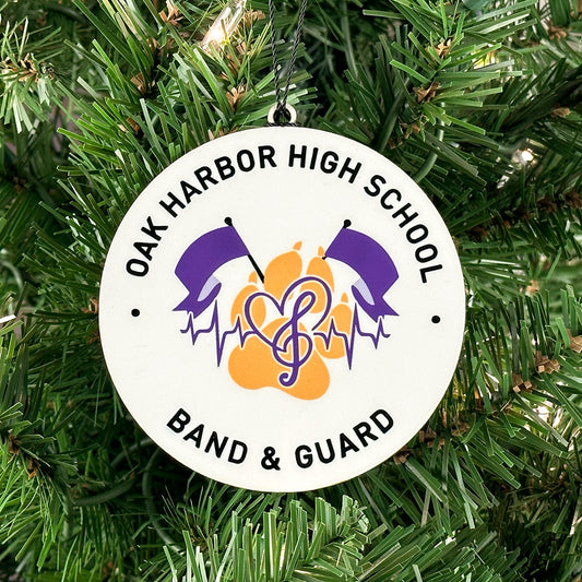 Oak Harbor Band and Guard Ornament