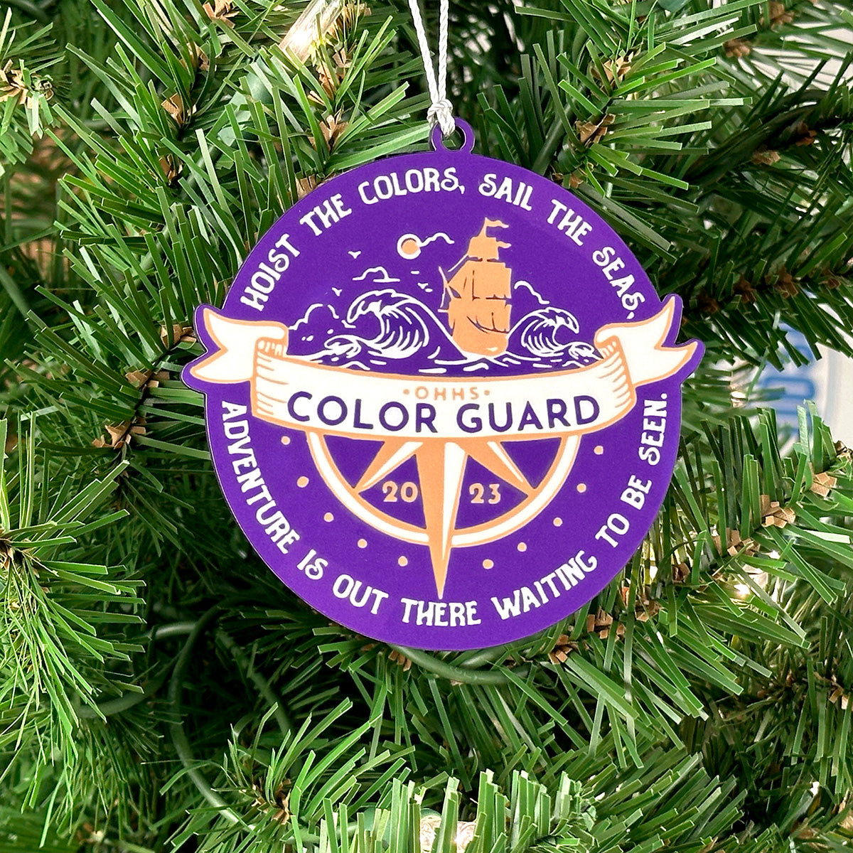 Oak Harbor Color Guard 2023 Ornament