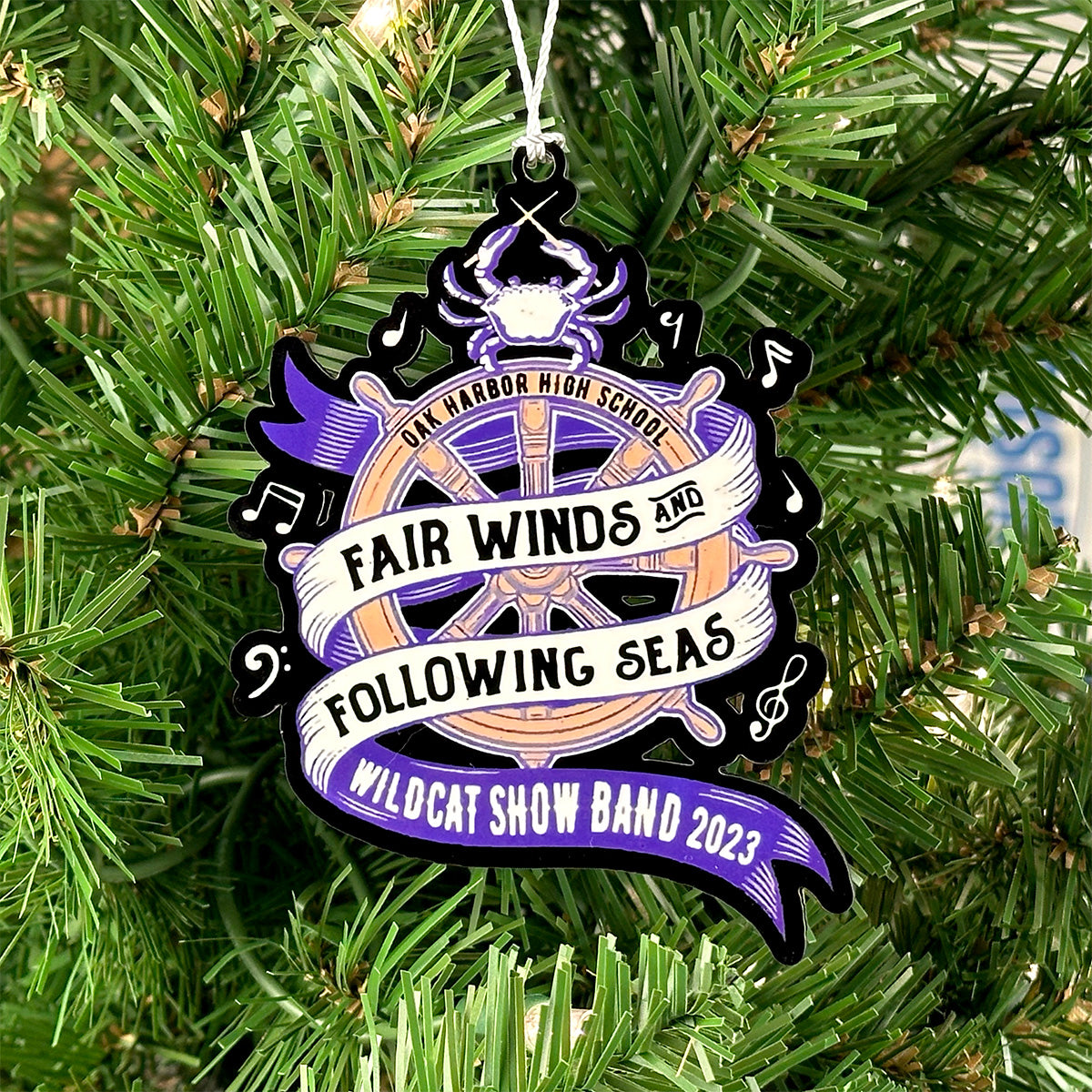 Oak Harbor Fair Winds and Following Seas 2023 Show Ornament
