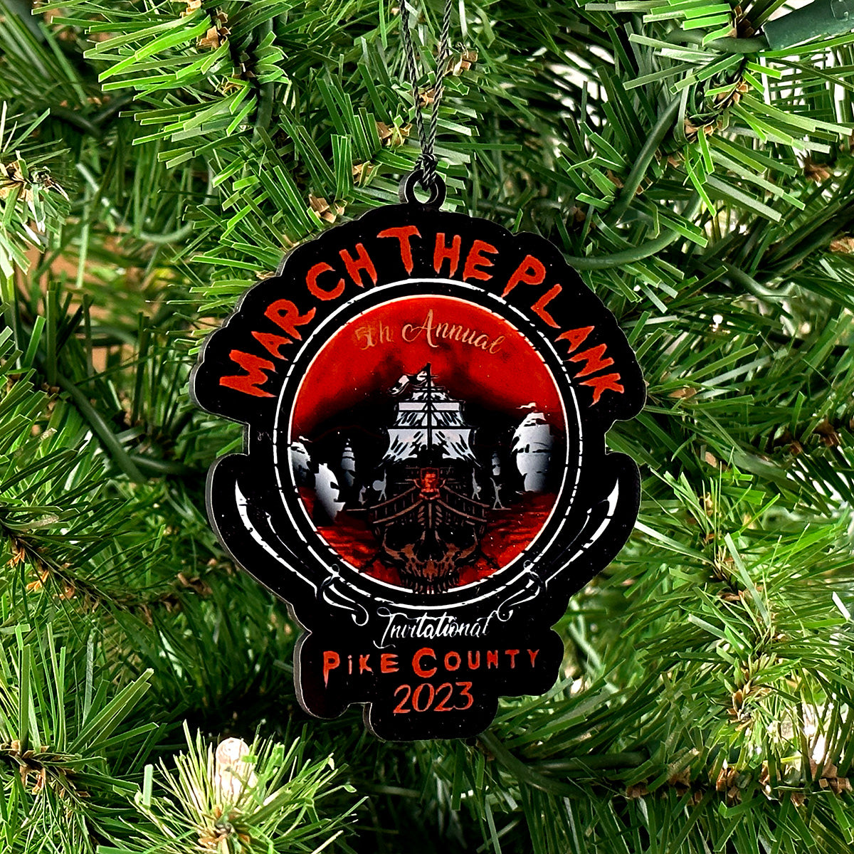 2023 Pike County High School March the Plank Show Ornament