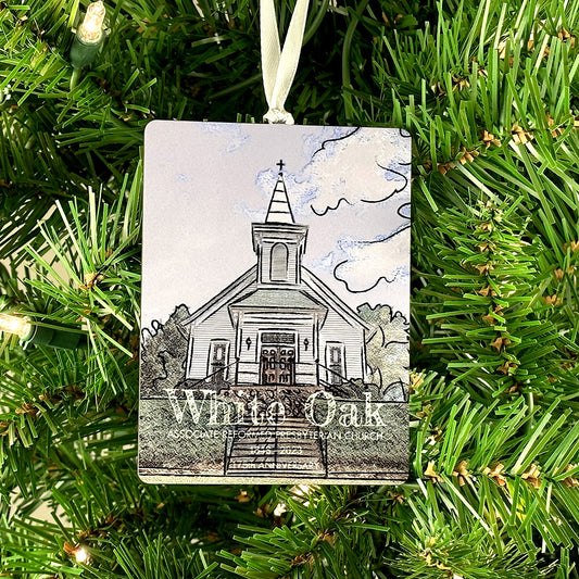 White Oak Presbyterian Church Ornament (Senoia, GA)