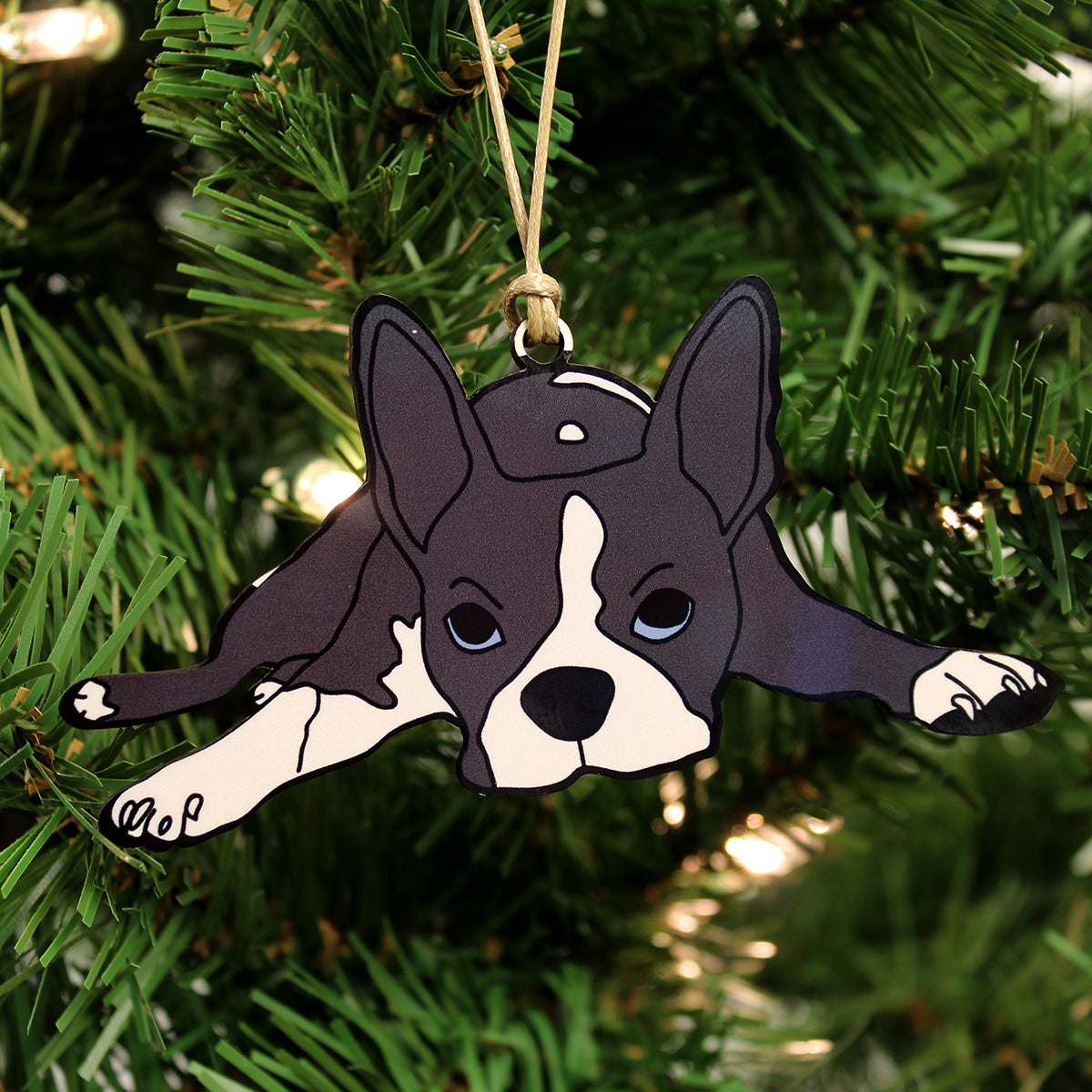 Boston Terrier Ornament